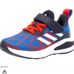 Adidas Spider-Man kids sneakers size 12